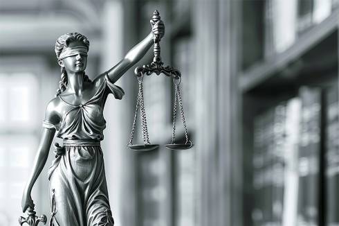 Foto: Statue von Justitia